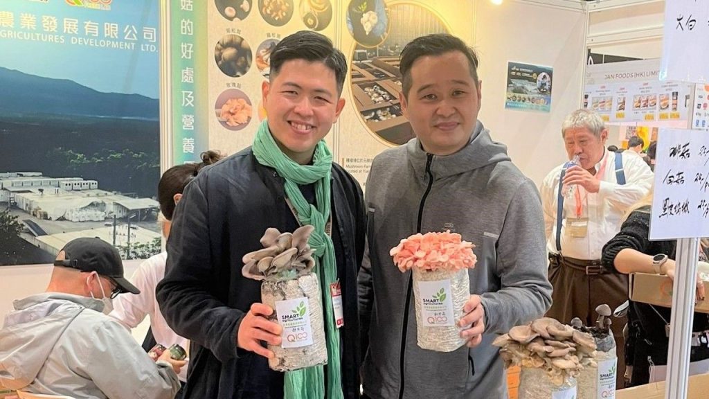 素食教煮Ken Kwong（左）與地中海飲食營廚Marco Lo也會在素食展中為大家示範有營素菜。