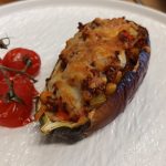 素肉醬茄子船