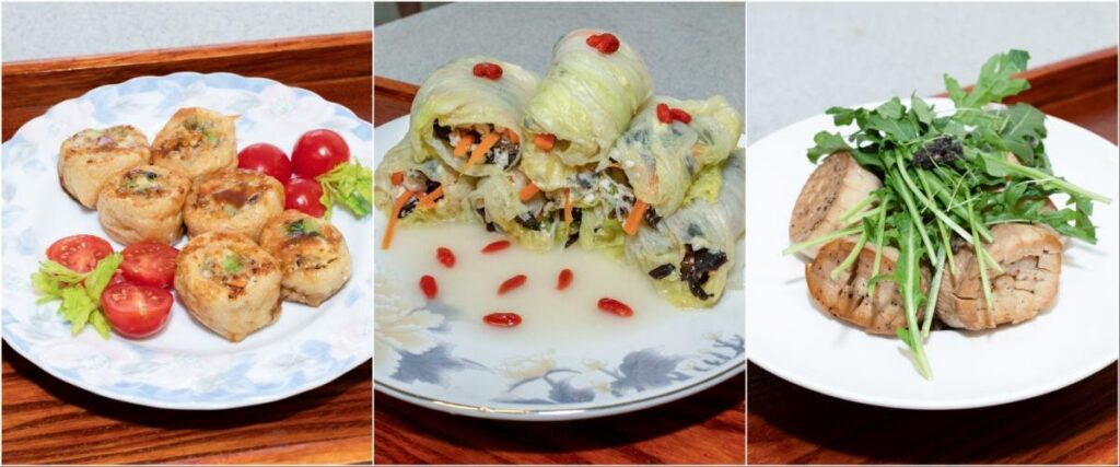 其餘入圍決賽的素食菜式,無論味道和賣相也同樣吸引(圖:Veggie 365)。