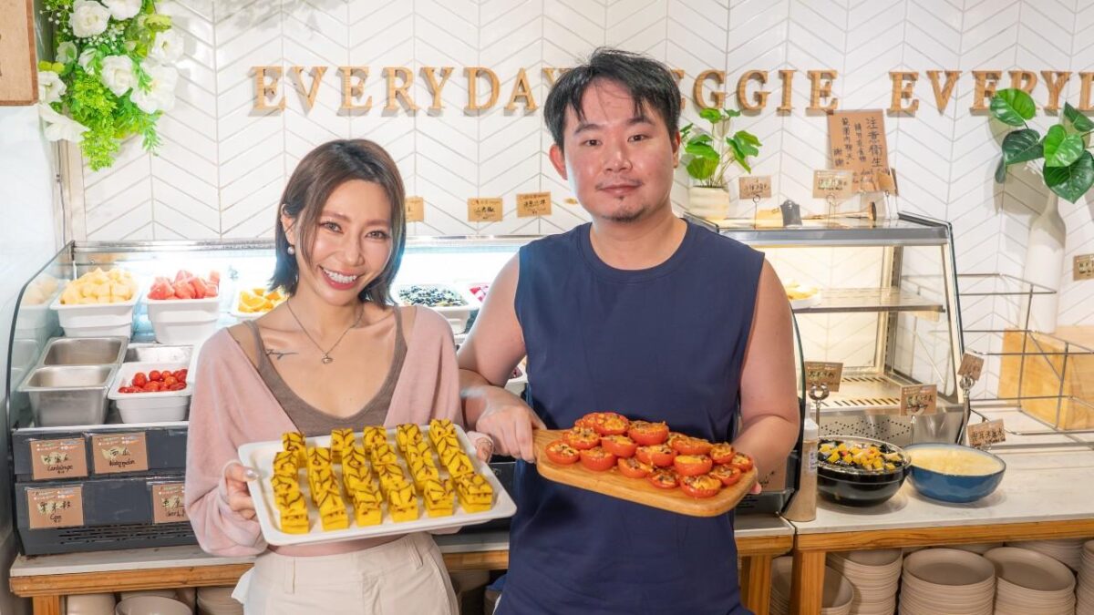 開店8年素食自助餐廳，主打天然食材入饌，堅拒用素肉。兩兄妹創辦人分享如何留住客人的秘訣……