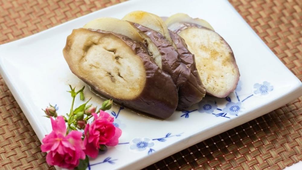 蒸茄子夾